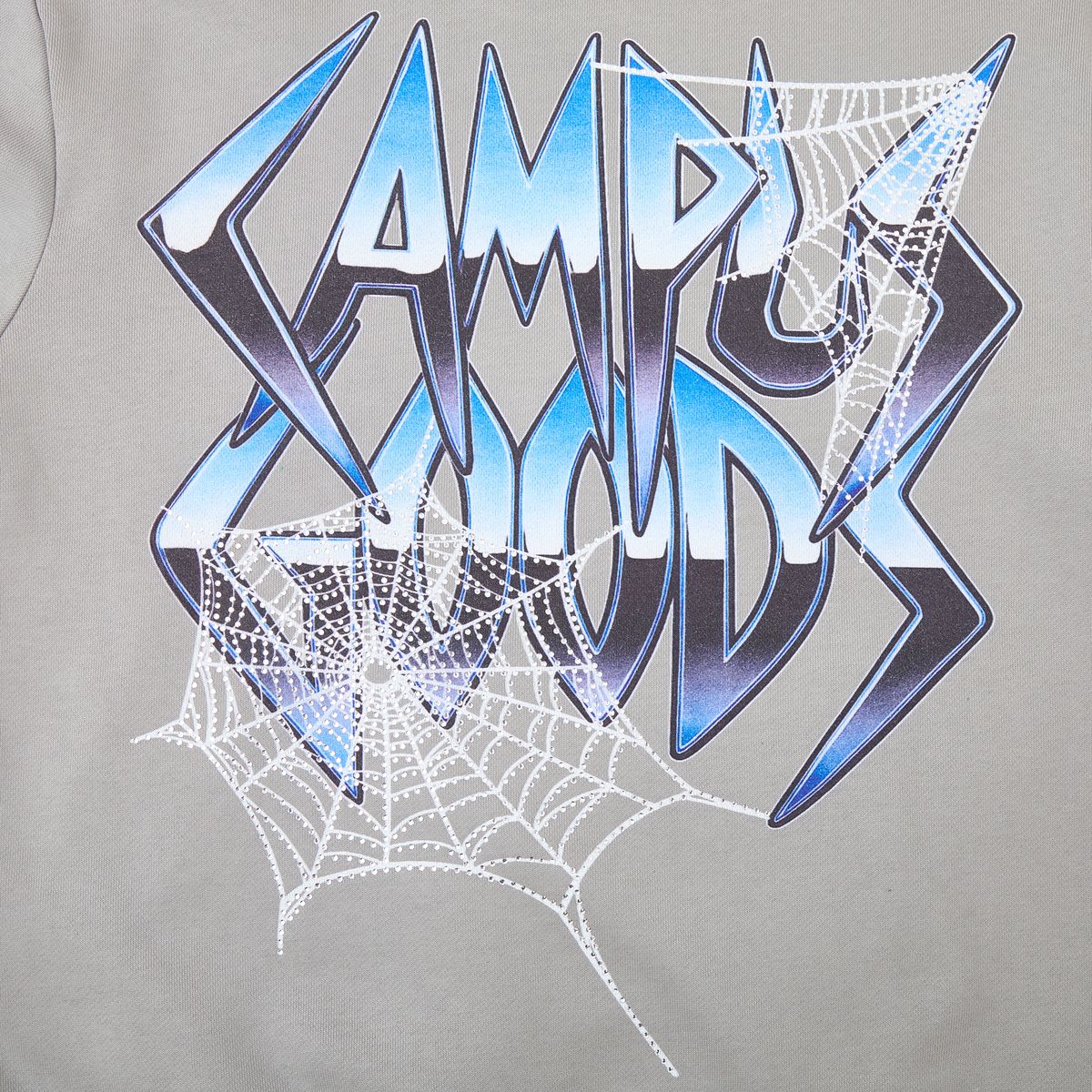 Campus Broken Web Hoodie Men's - Gray
