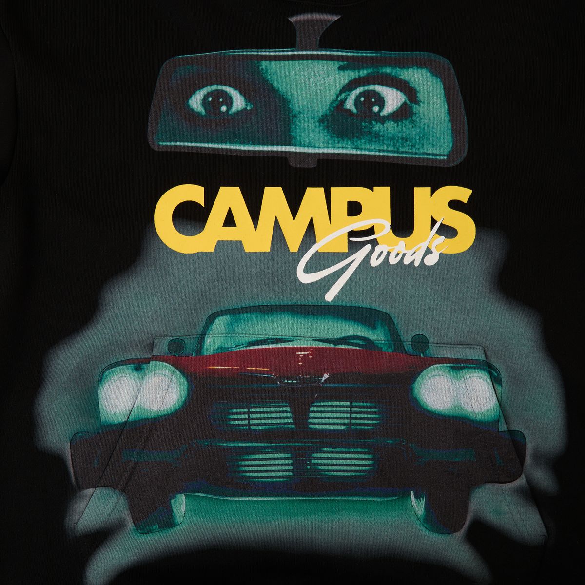 Campus Rearview Horror Hoodie