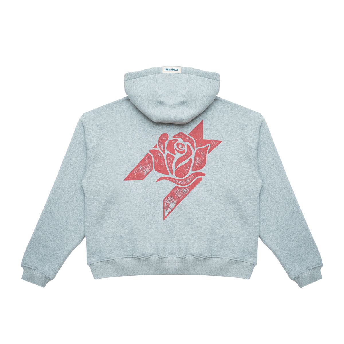 Free Refills Rose Bowl Hoodie - Gray