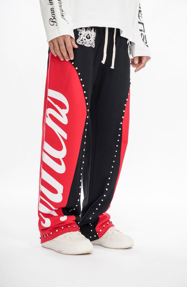 Trnchs Crowned Path Sweatpants - Black