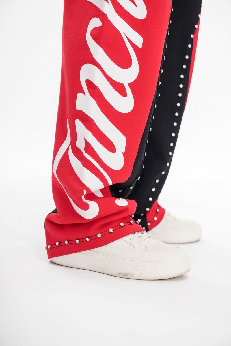 Trnchs Crowned Path Sweatpants - Black