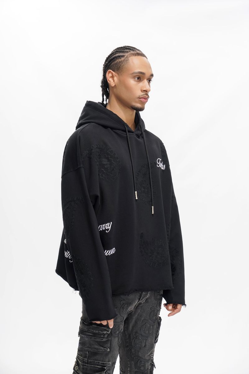 Trnchs Paisley Command Hoodie - Embroidered