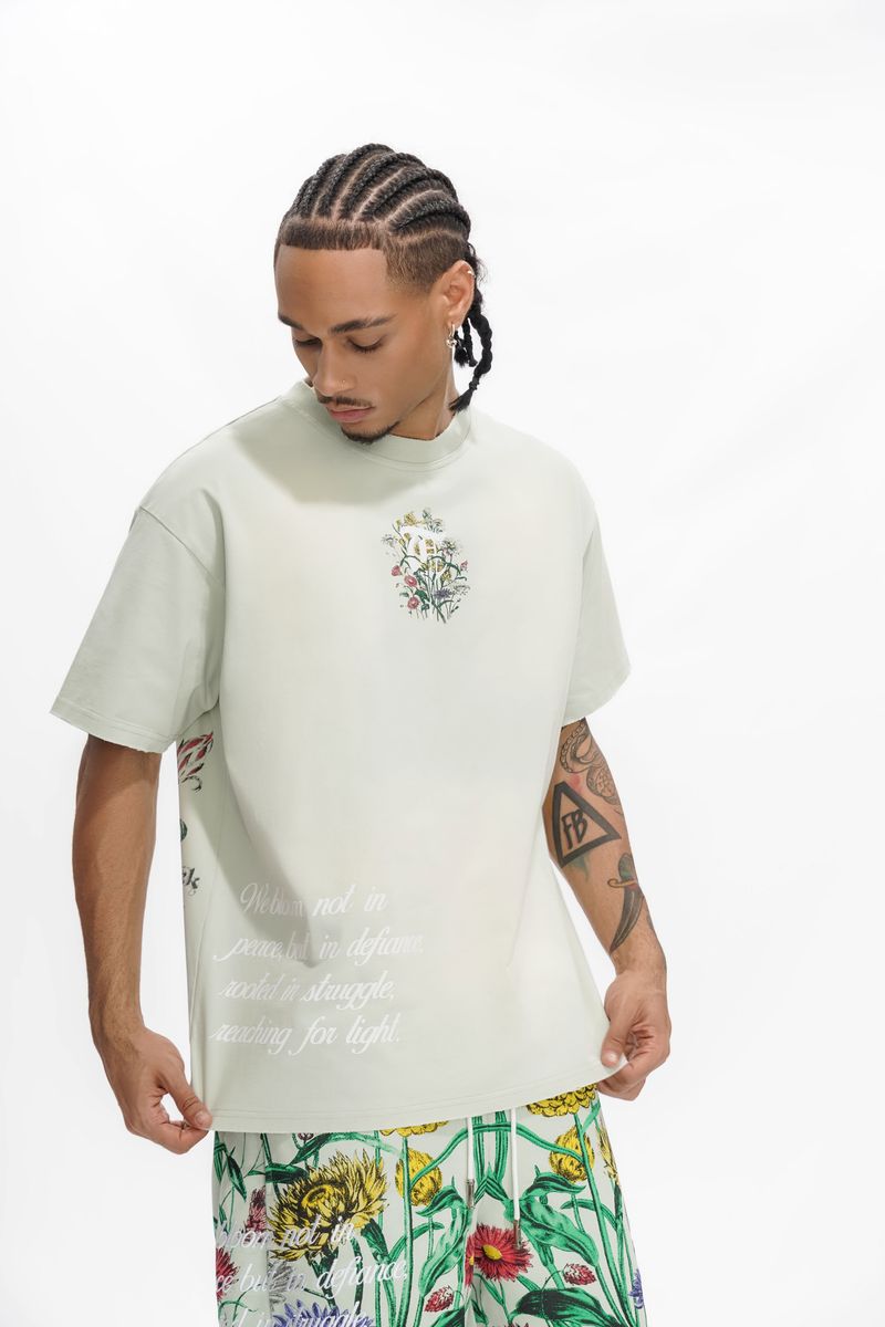 Trnchs Botanical T-Shirt - Oversized