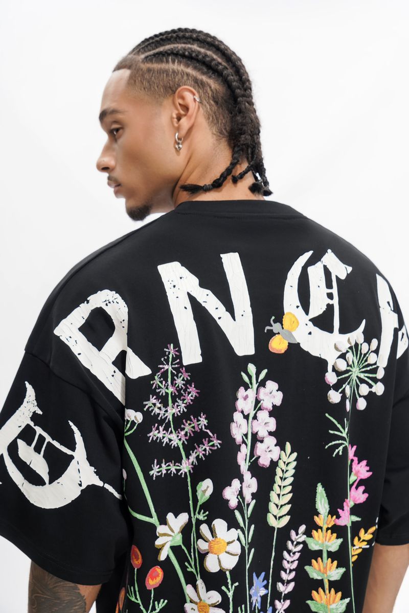 Trnchs Floral Tee - Oversized