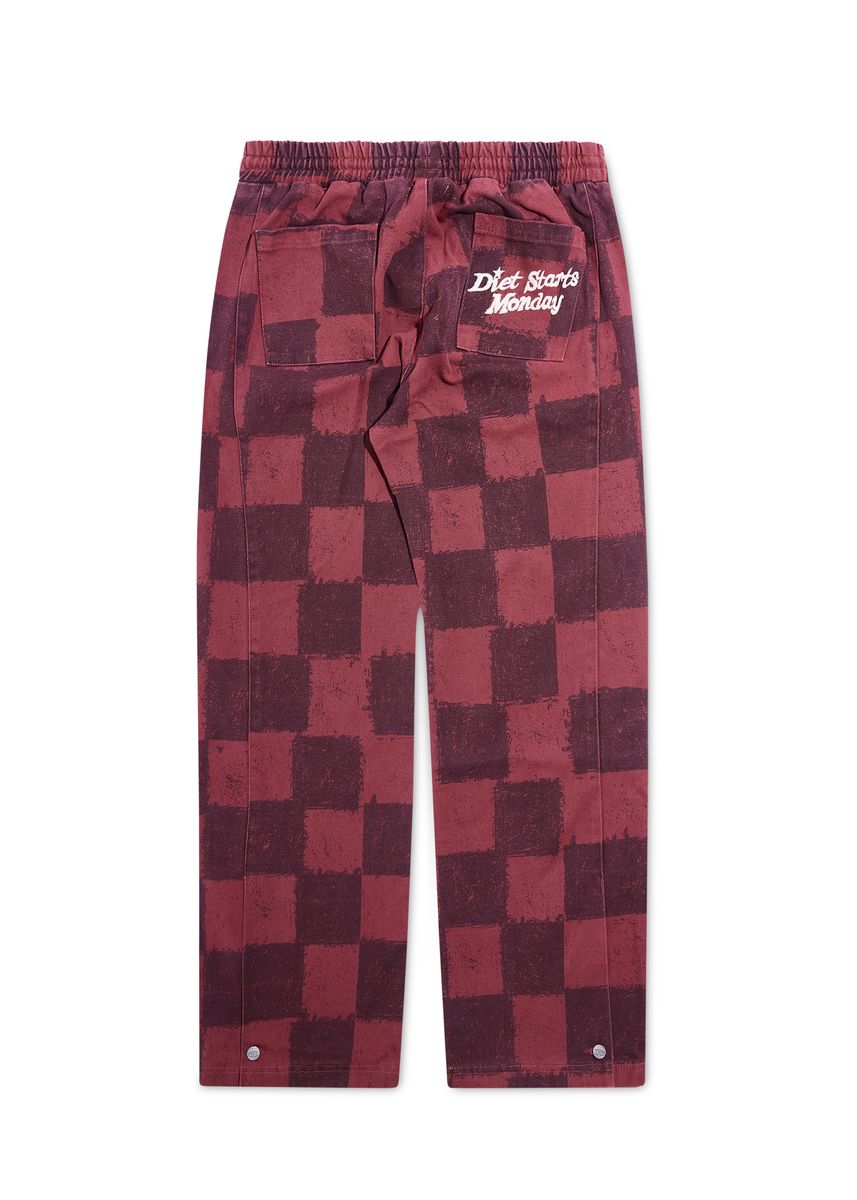 Diet Starts Hopkins Pant - Burgundy
