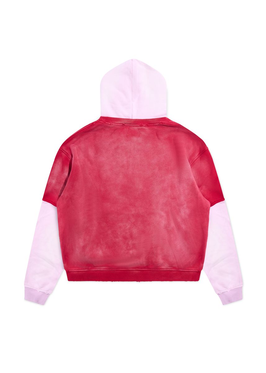 Diet Starts Dsm Double Layer Hoodie - Red