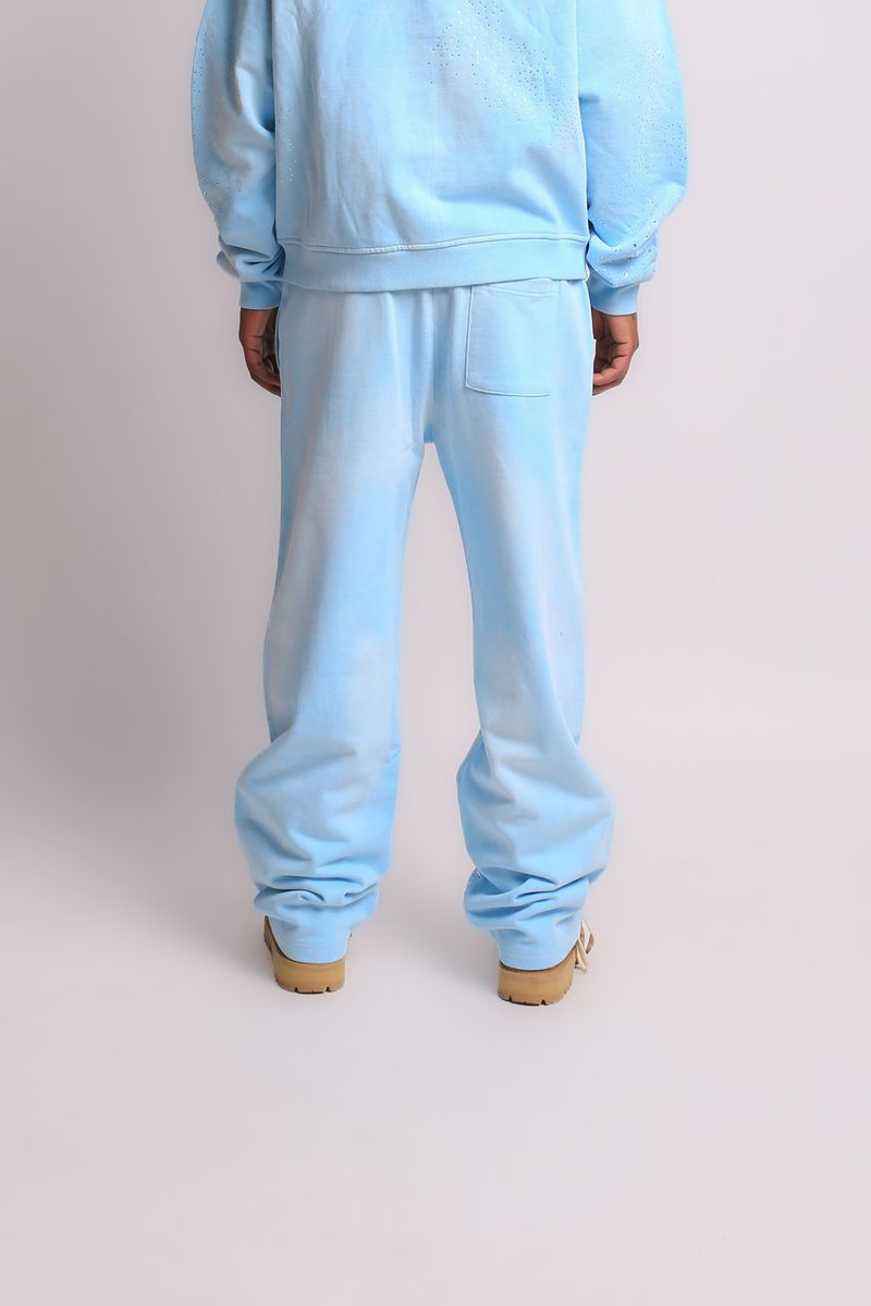 Elements Of Art Cluster Men's Sweatpants - Light Blue