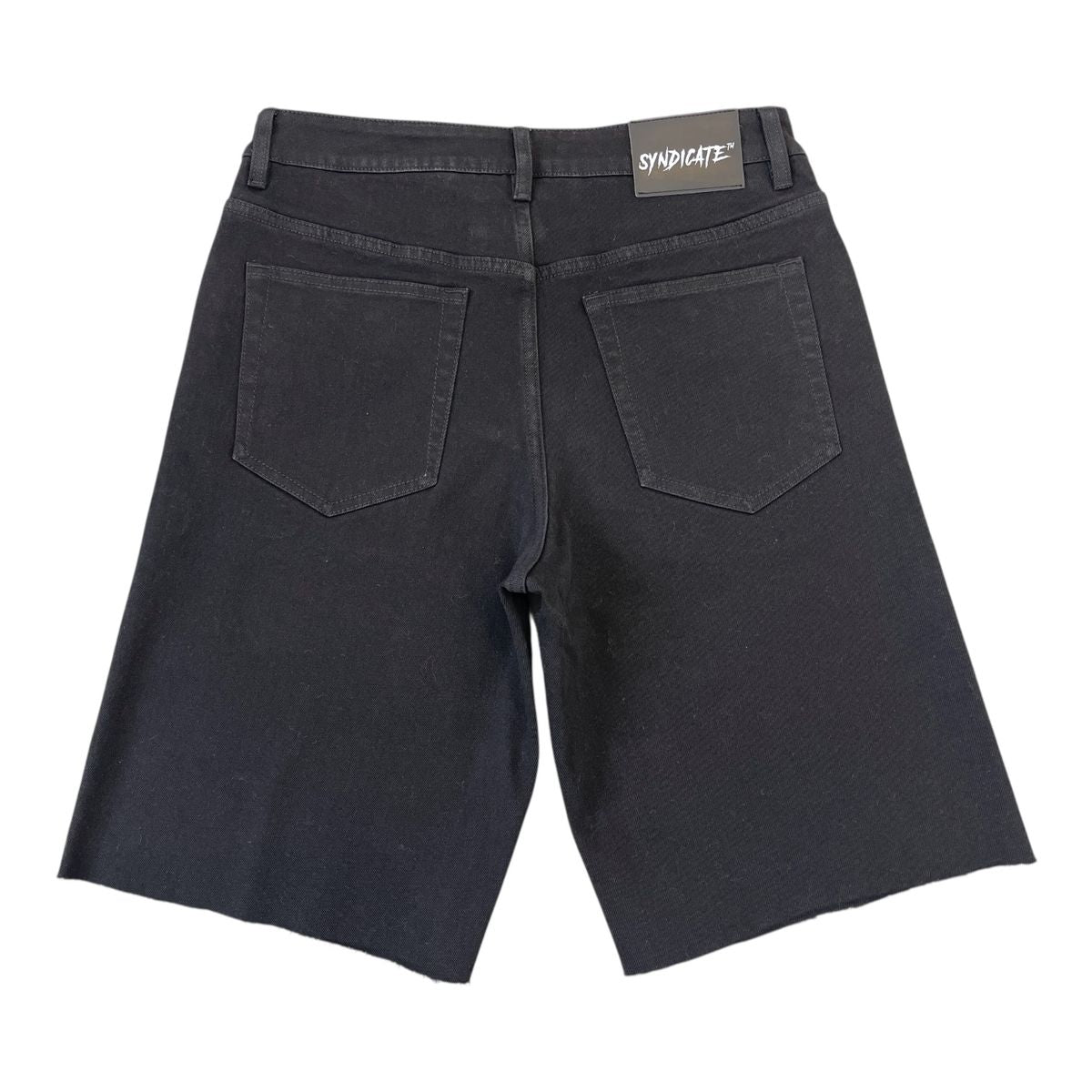 Syndicate “Laredo” Black Wash Shorts
