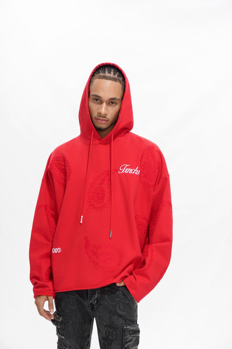 Trnchs Paisley Command Hoodie - Embroidered