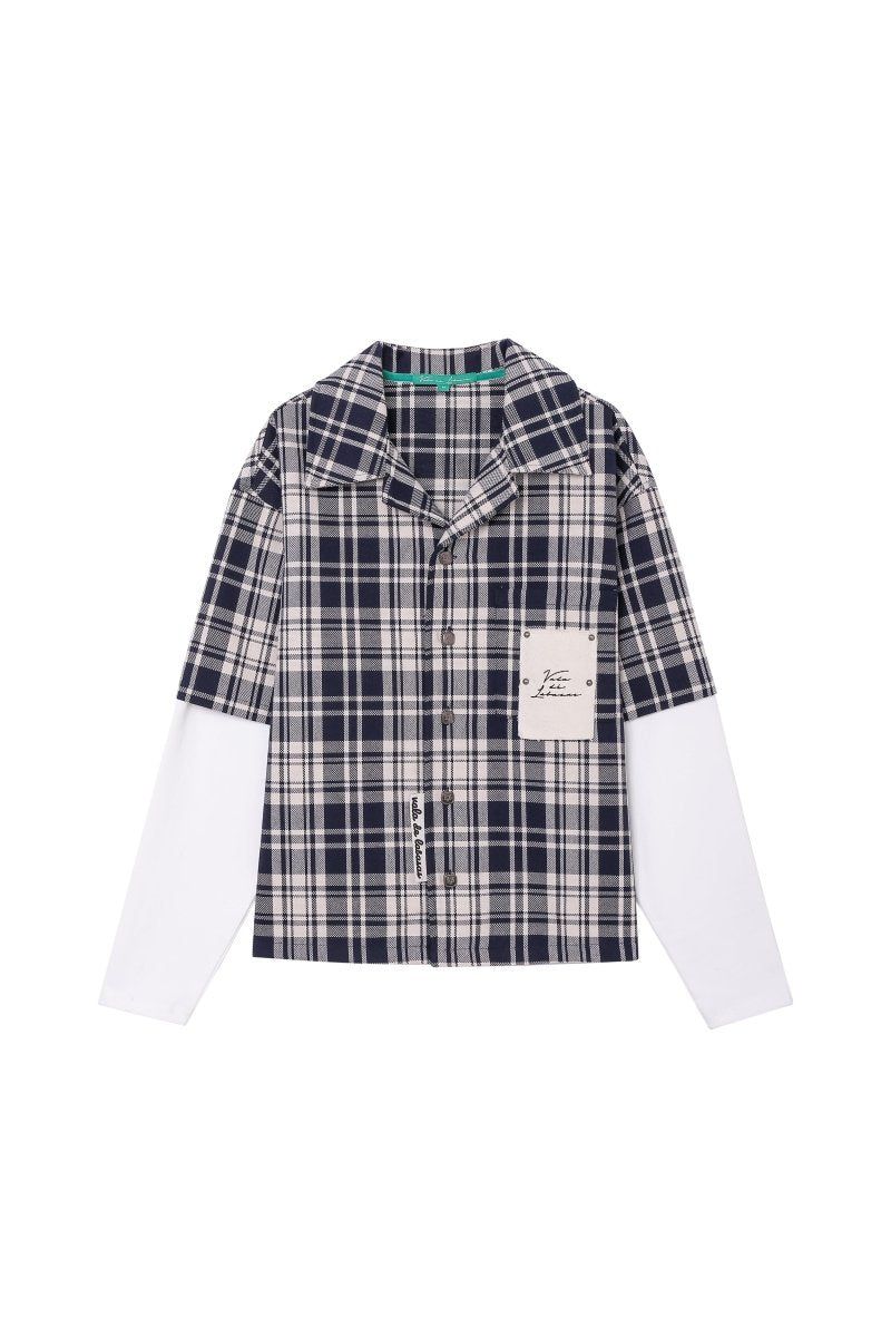 Vala De Labasas Luz Plaid Button Down Shirt - Classic Pattern