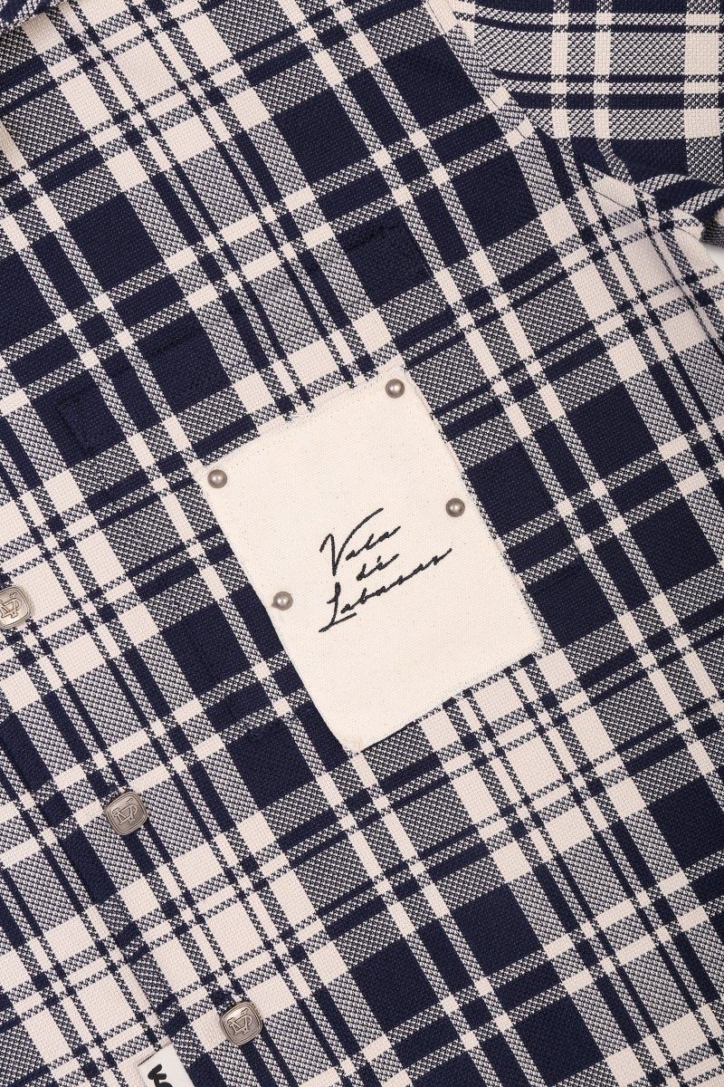 Vala De Labasas Luz Plaid Button Down Shirt - Classic Pattern