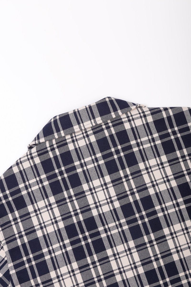 Vala De Labasas Luz Plaid Button Down Shirt - Classic Pattern