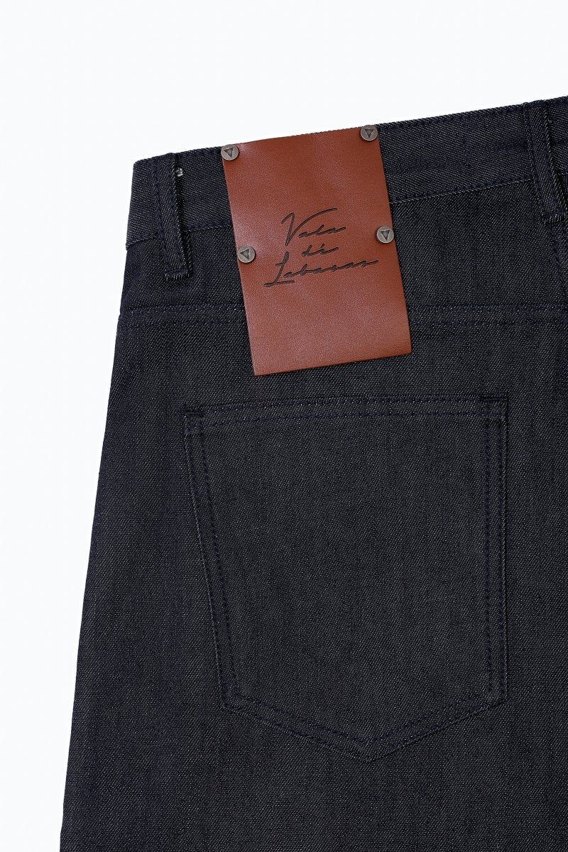 Vala De Labasas Vetta Selvedge Denim Jeans - Dark Wash