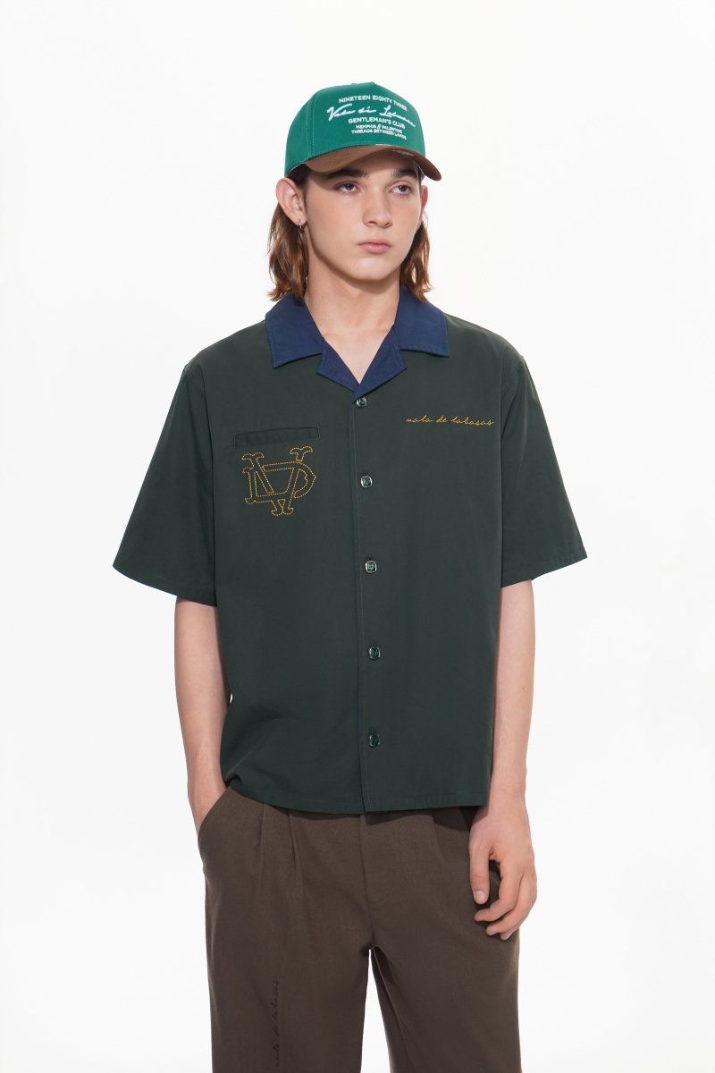 Vala De Labasas Vazio Men's Shirt - Embroidered