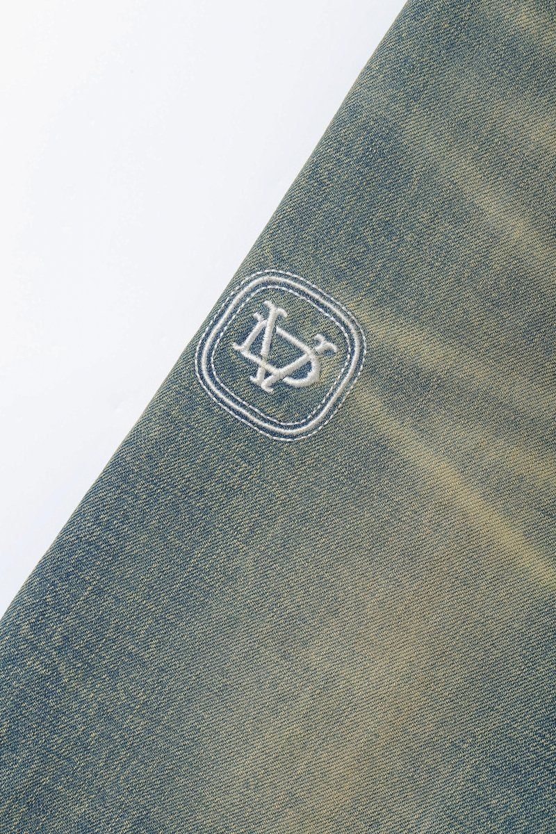 Vala De Labasas Trame Selvedge Baggy Jean - Distressed