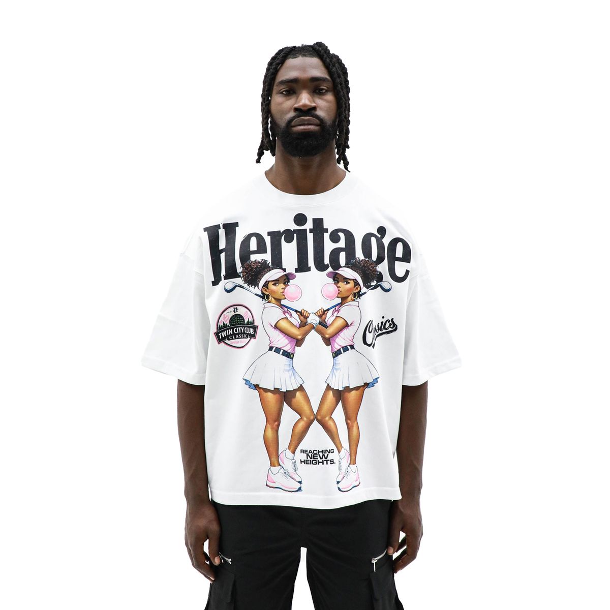 Heights Heritage Tee - Oversized
