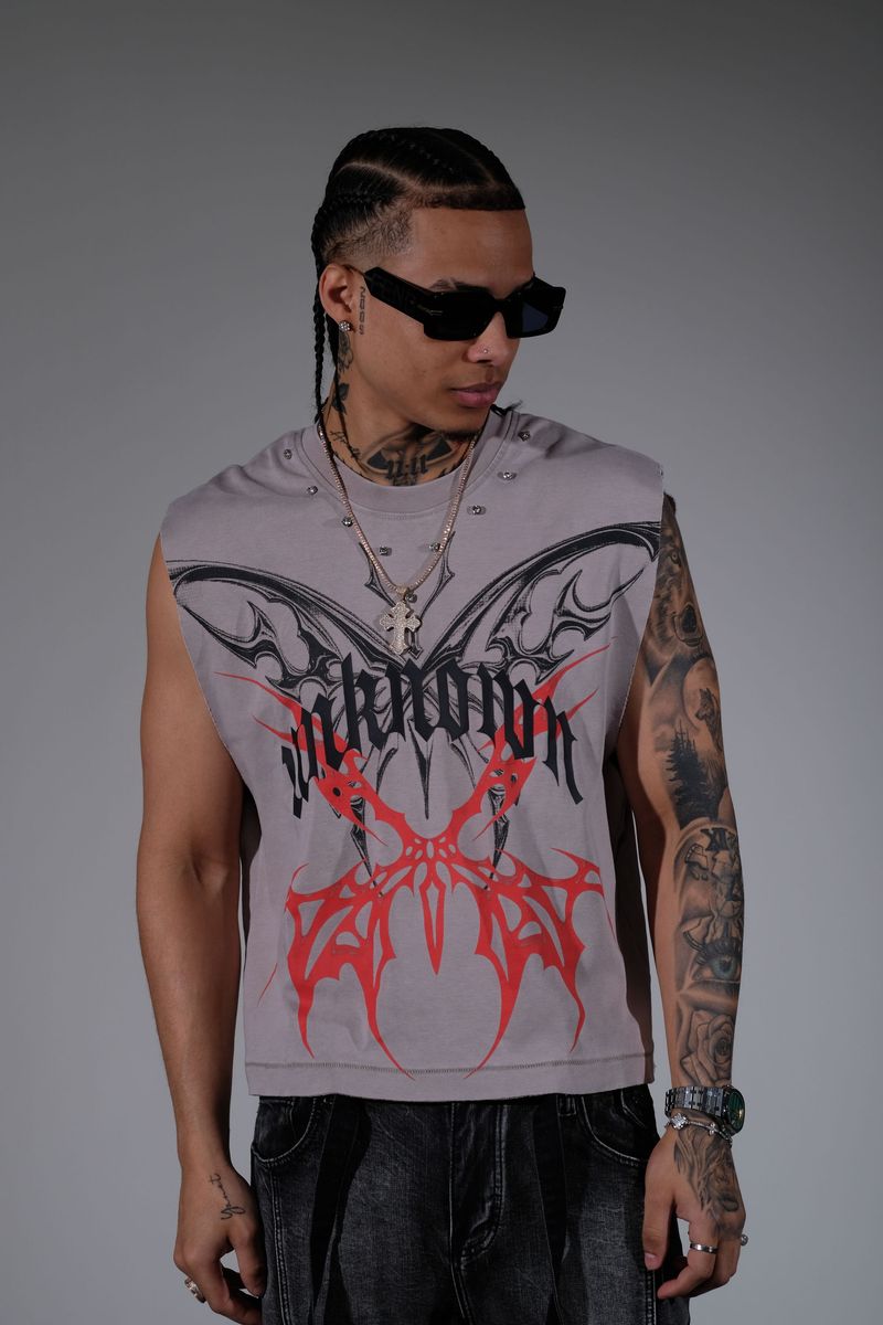 Unknown Butterfly Tee - Sleeveless