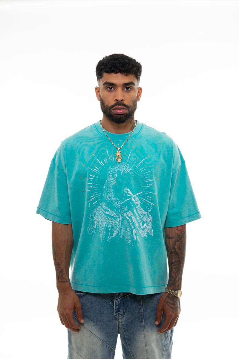 Unknown Turquoise T-Shirt