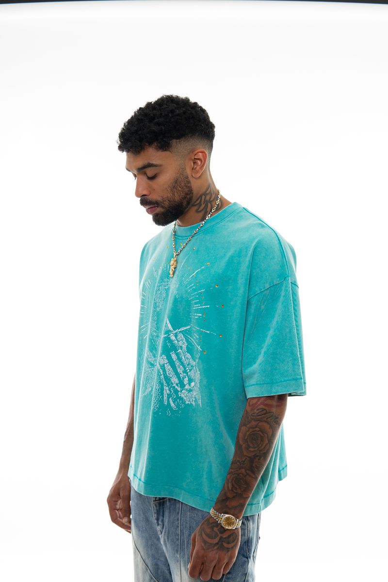 Unknown Turquoise T-Shirt
