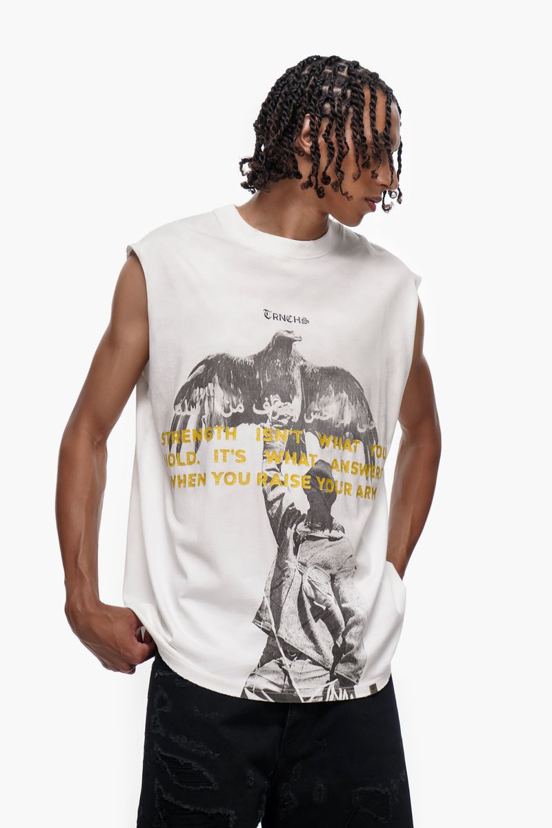 Trnchs Eagle T-Shirt - Graphic White