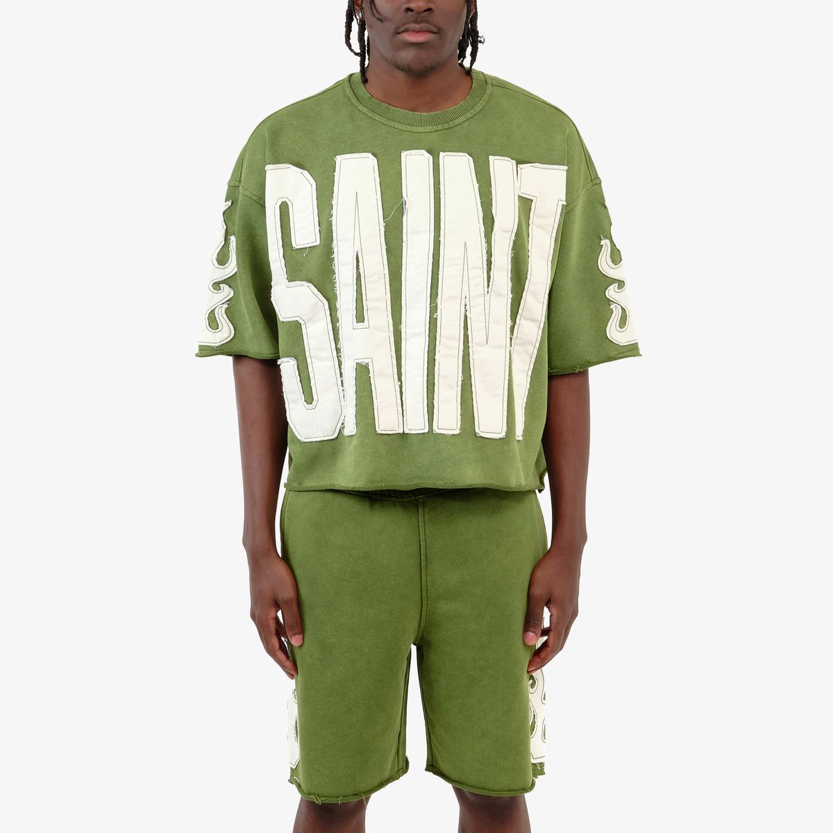 Copper Rivet Saint Tee - Applique