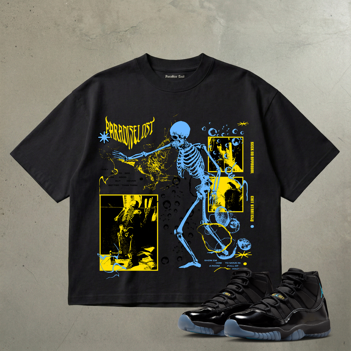 Paradise Lost Skeleton Tee - Graphic