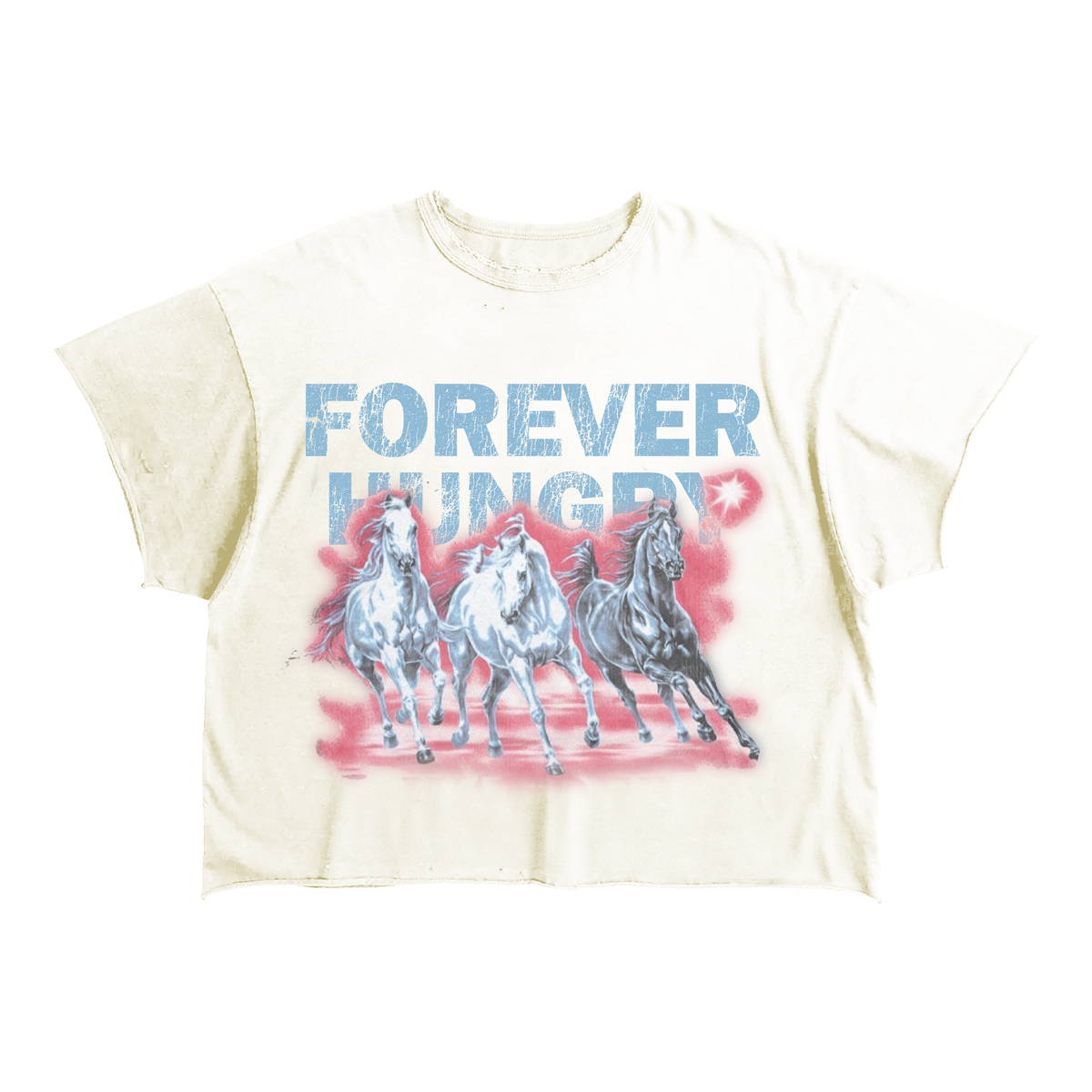 Forever Hungry Horses Forever Tee T-Shirt