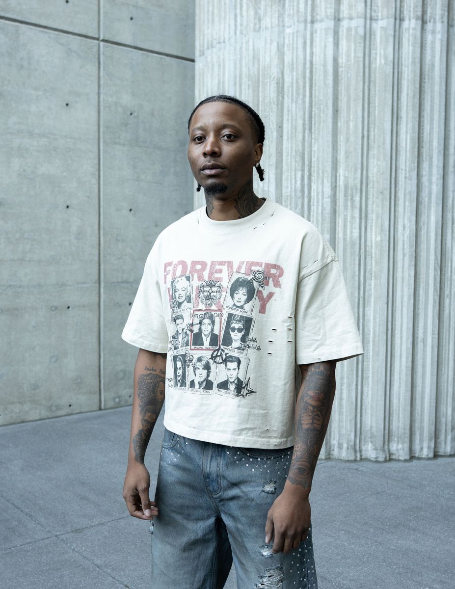 FOREVER HUNGRY Faces Tee Youth T-Shirt