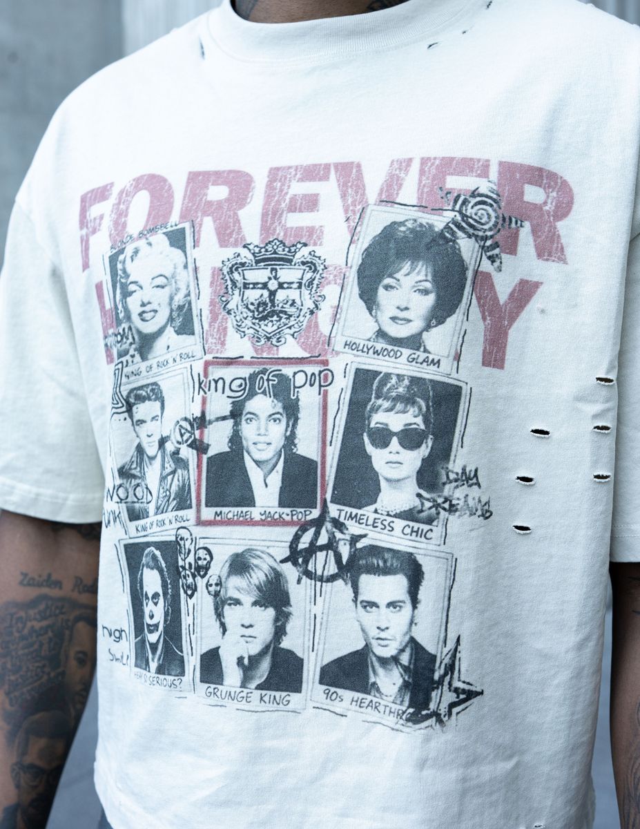 FOREVER HUNGRY Faces Tee Youth T-Shirt