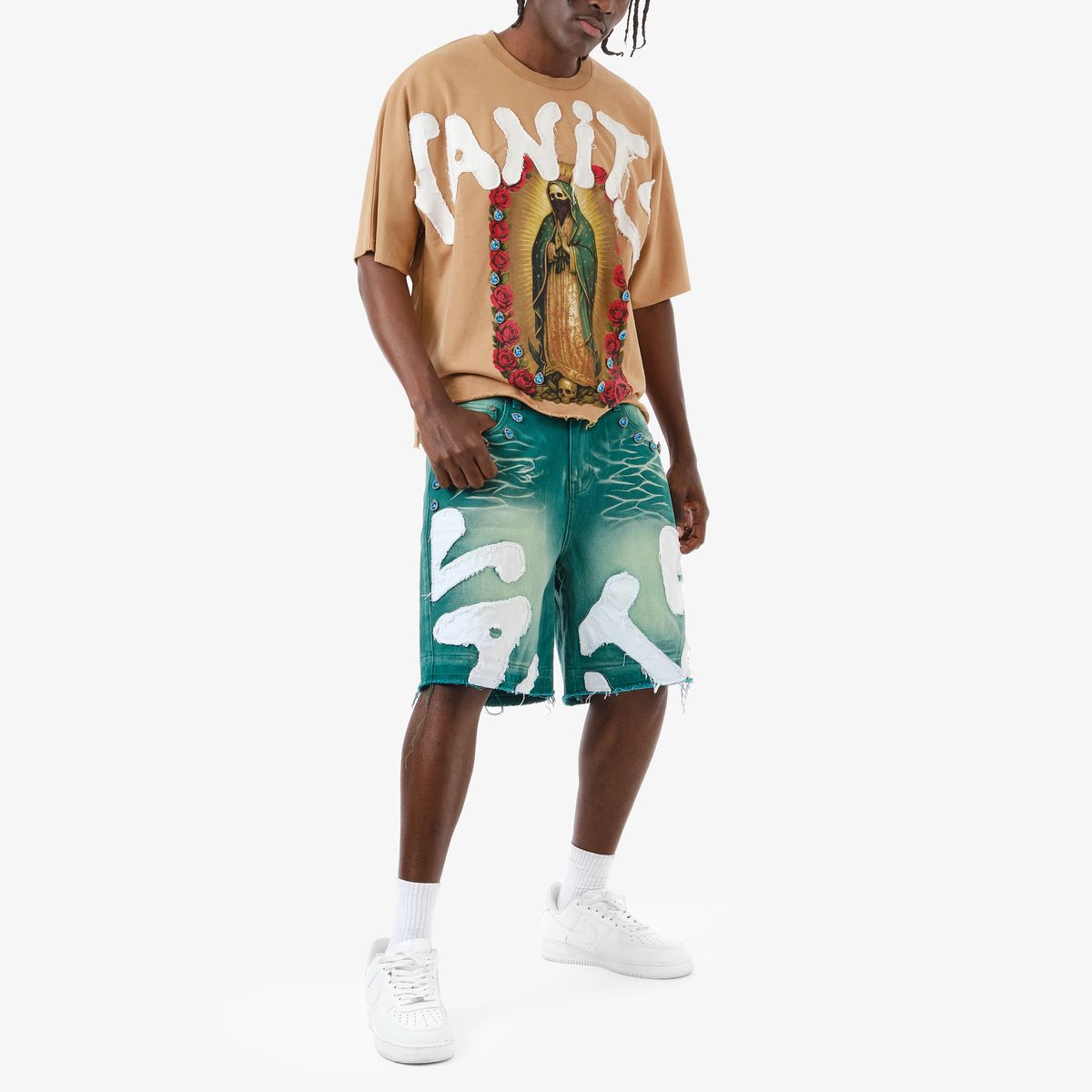 Copper Rivet Vanity Tee - Boxy Fit