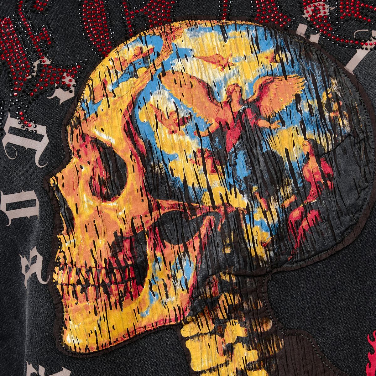 Copper Rivet Skull T-Shirt - Boxy Fit