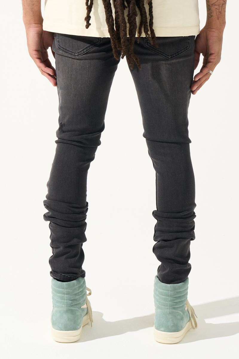 Serenede Shadow Jeans - Skinny Fit Coal