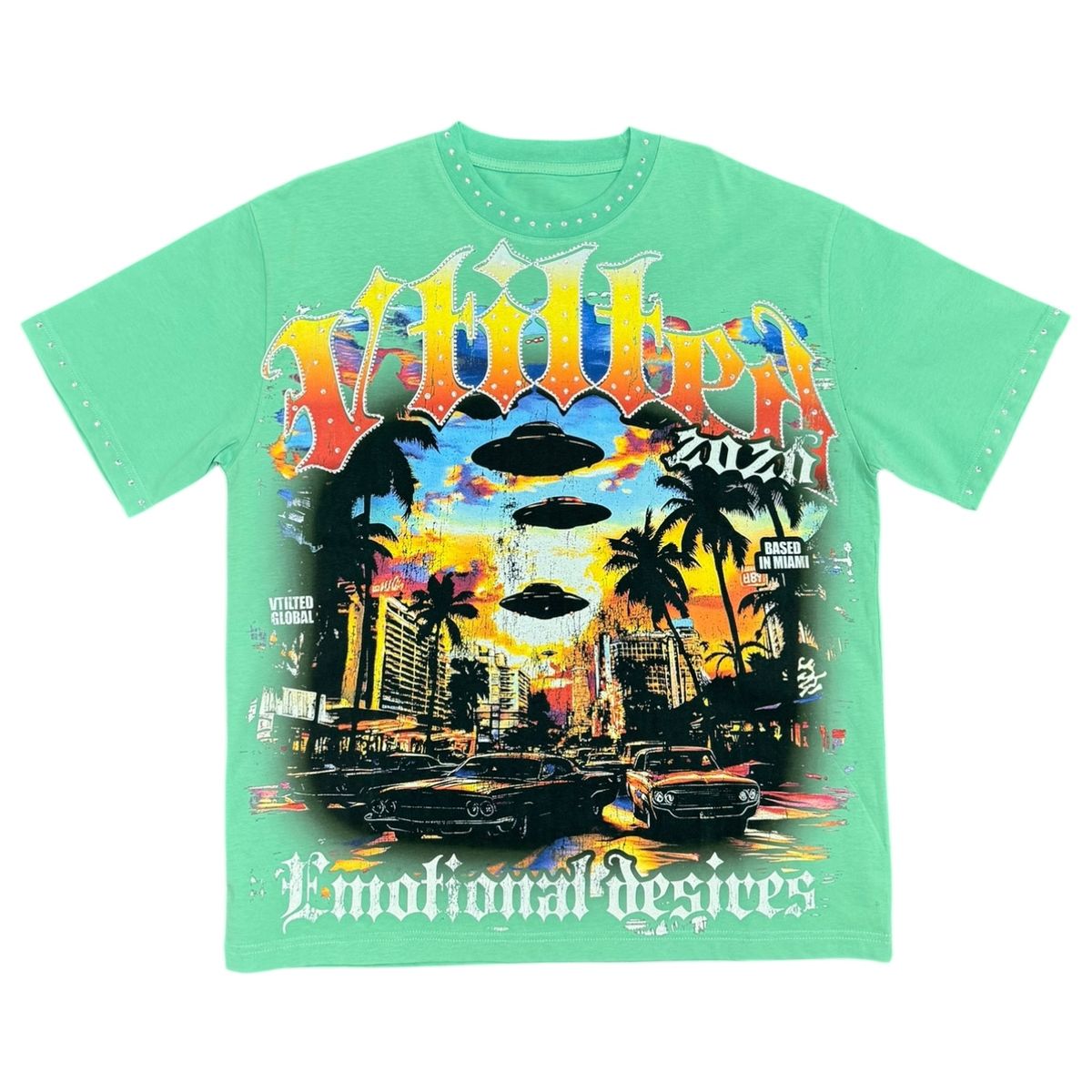 Vtilited Miami T-Shirt - Green