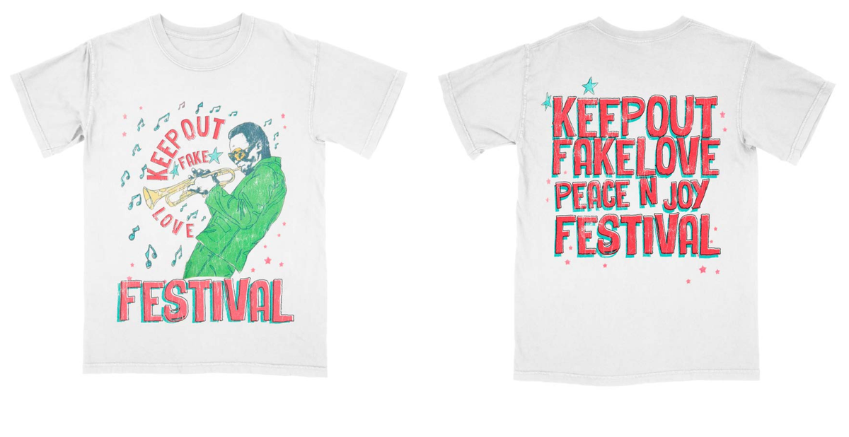 Kofl Peace Tee - Distressed Graphic
