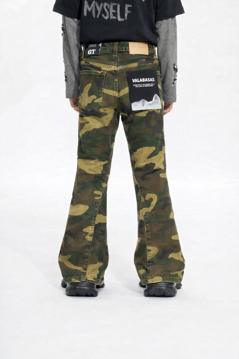 Valabasas Hazard Kids Jeans - Camouflage Pattern
