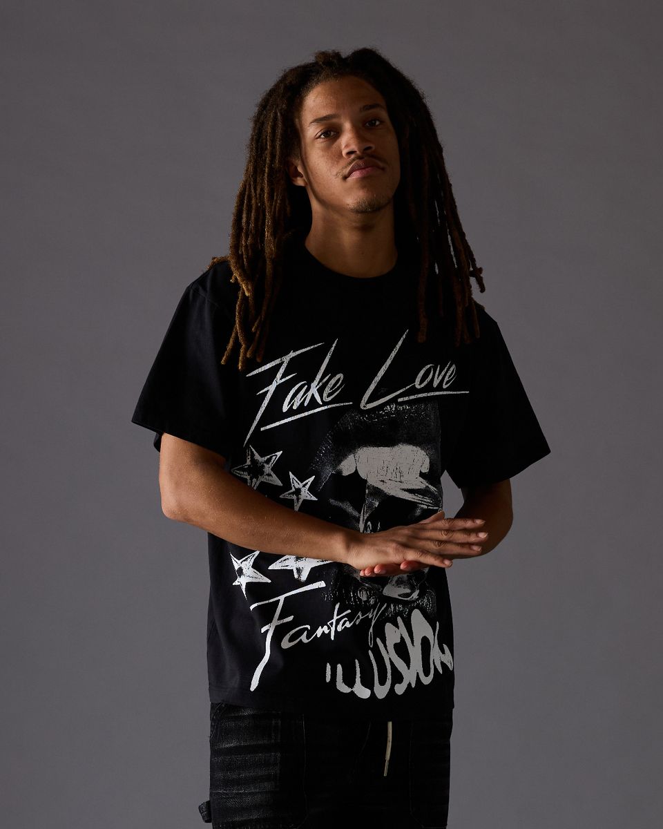 Kofl Lies Tee - Distressed Graphic