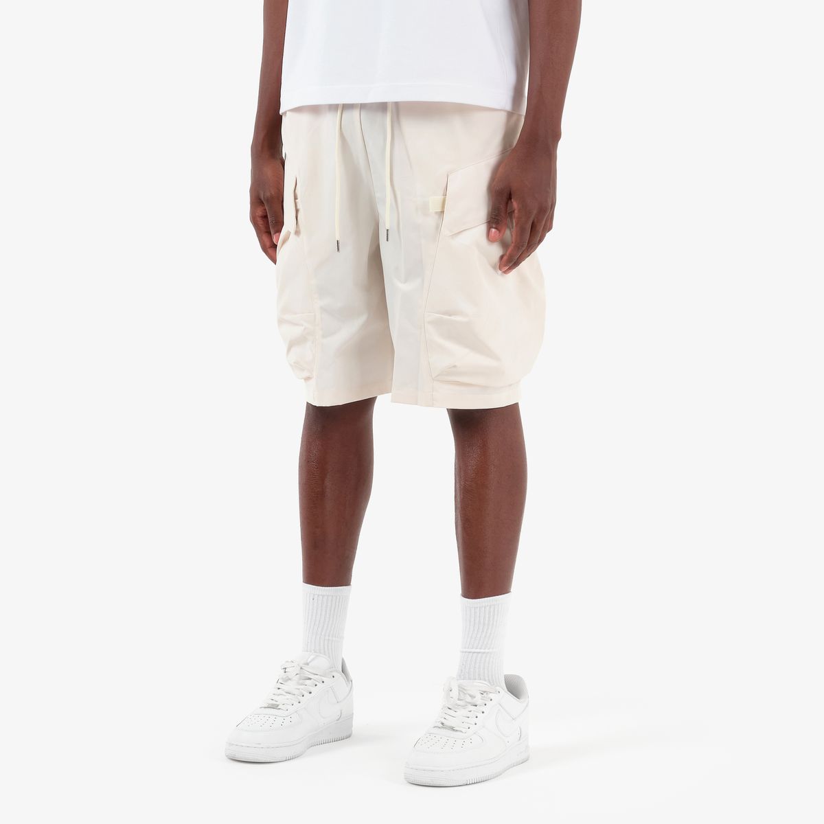 Copper Rivet Dual Pocket Shorts - Elastic Waistband