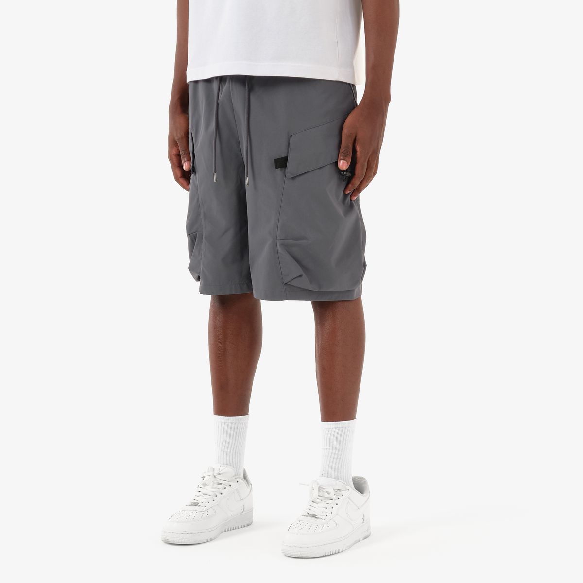Copper Rivet Cargo Shorts - Oversized Pockets