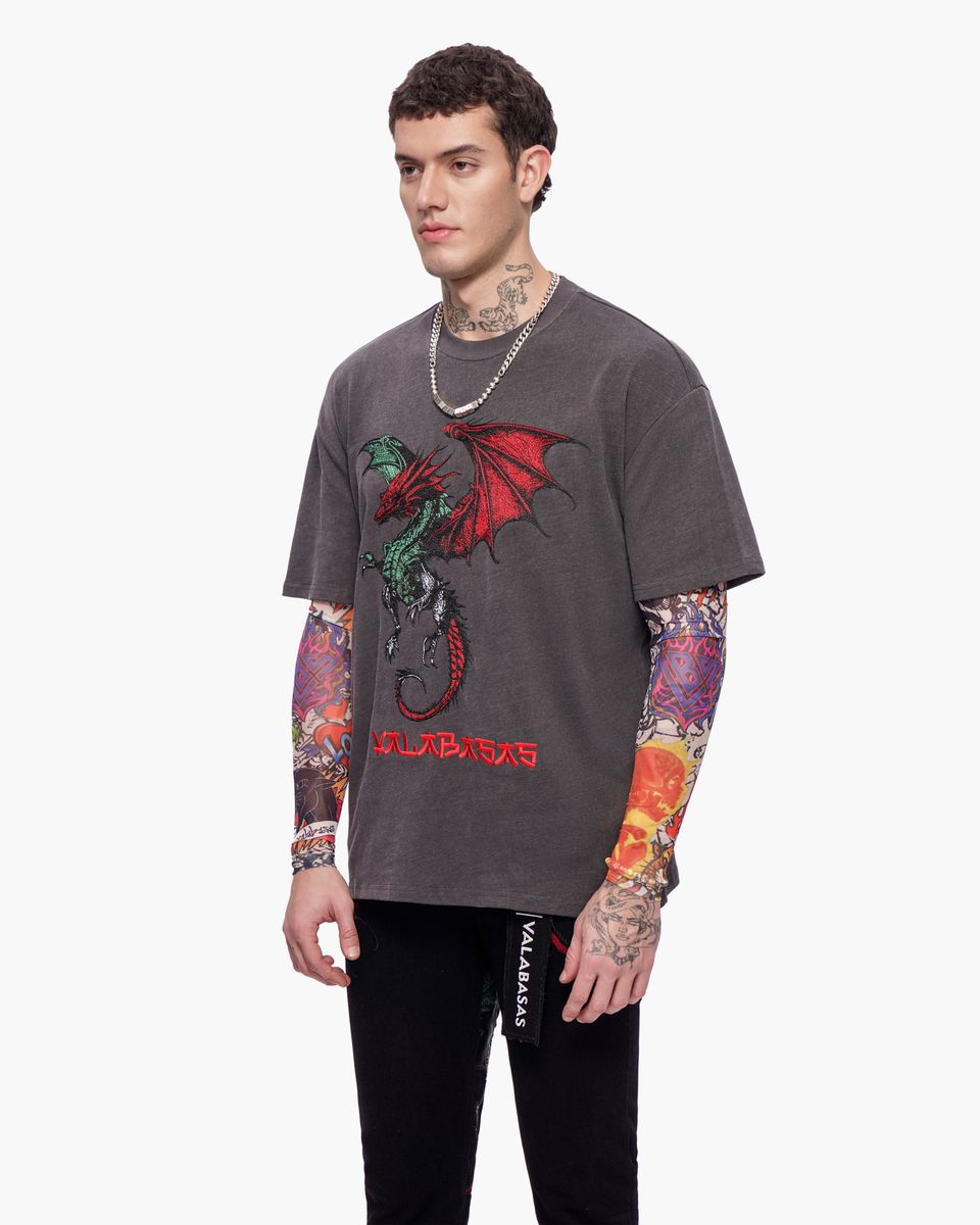 Valabasas Dragon T-Shirt - Embroidered