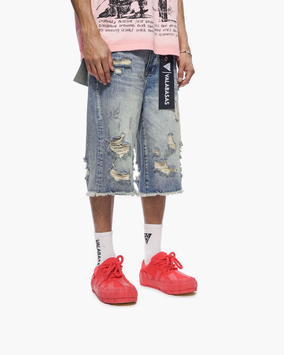 Valabasas Frayed Shorts - Distressed
