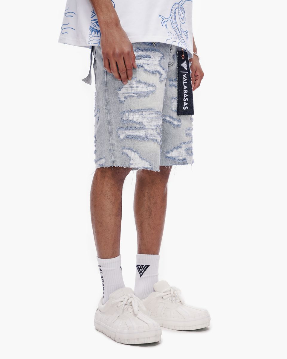 Valabasas Incise Shorts - Raw Hem