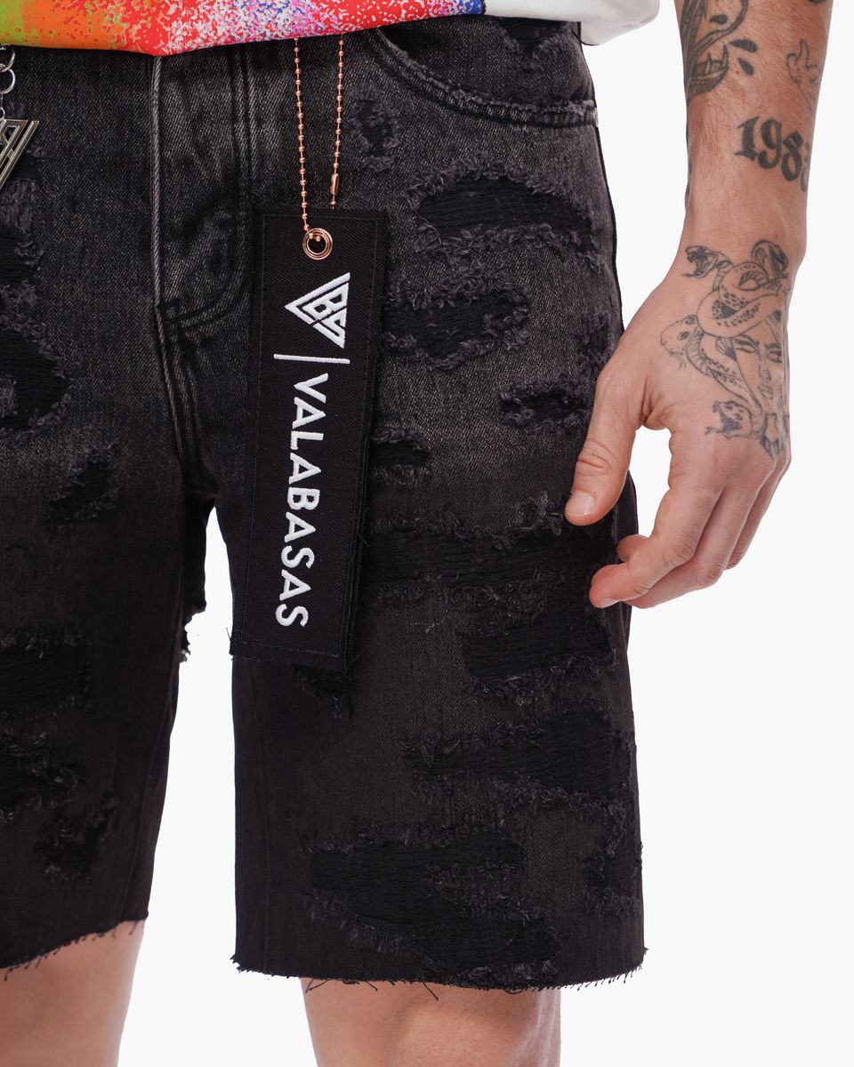 Valabasas Incise Shorts - Raw Hem