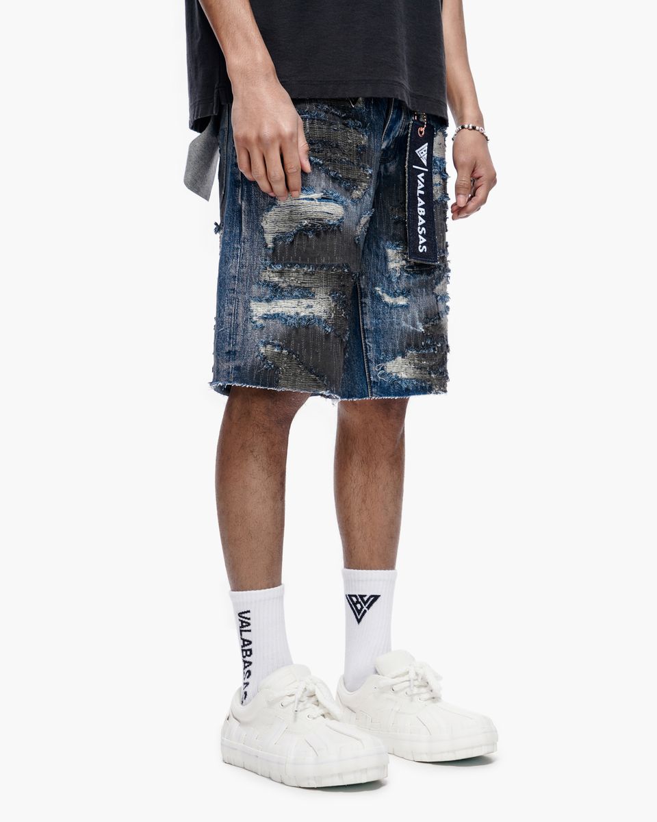 Valabasas Incise Shorts - Raw Hem