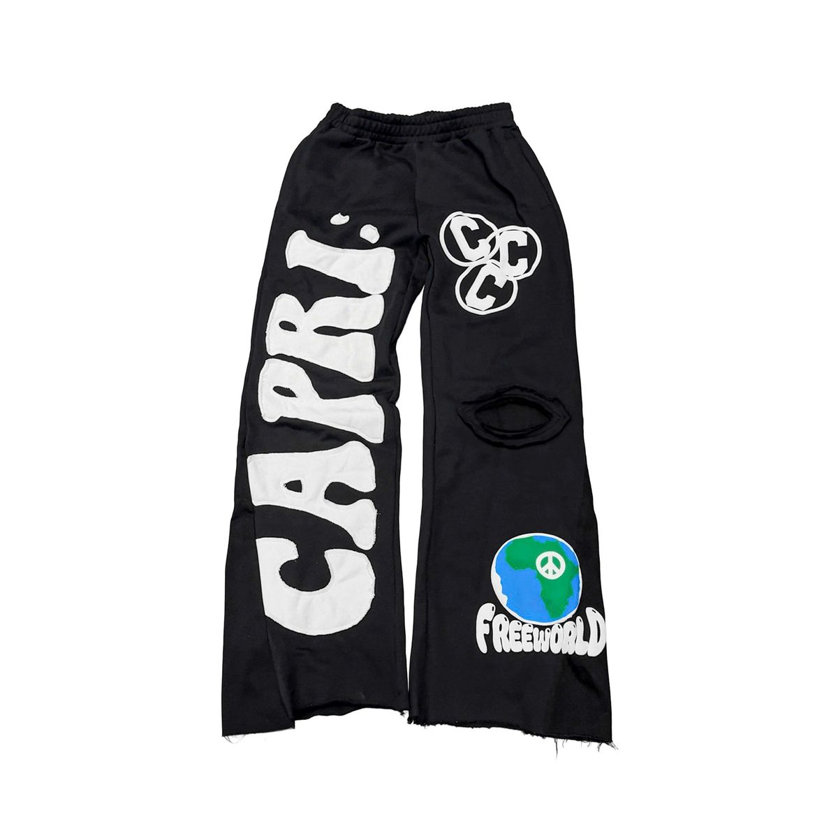 Project Capri Earth Sweatpants - Flared
