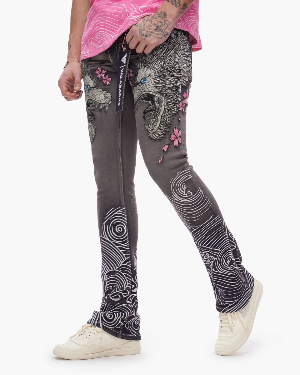 Valabasas Dragon Jeans - Stacked Fit