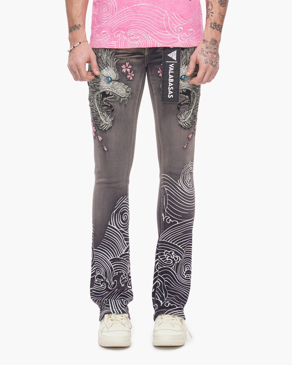 Valabasas Dragon Jeans - Stacked Fit
