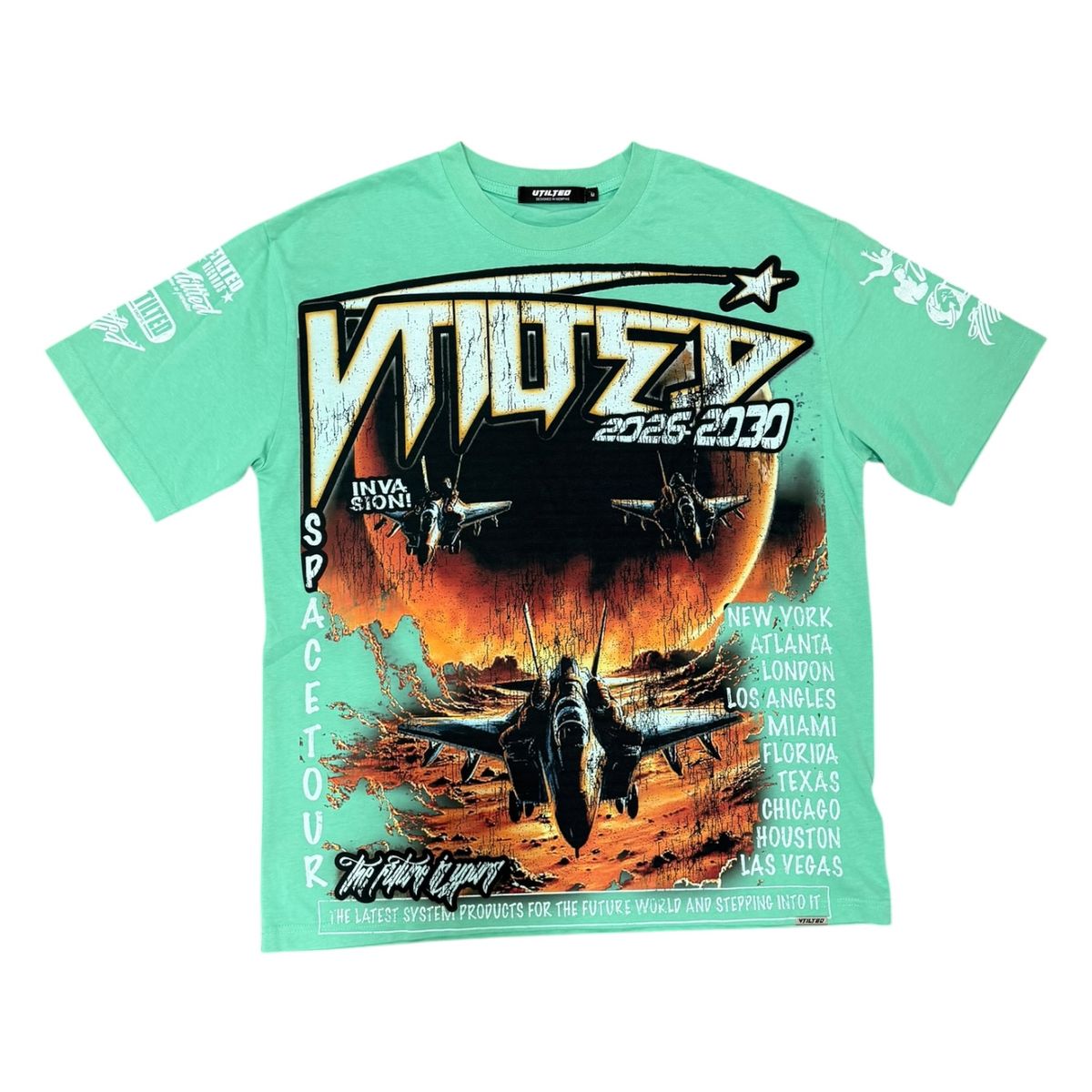 Vtilited Skyline T-Shirt - Green