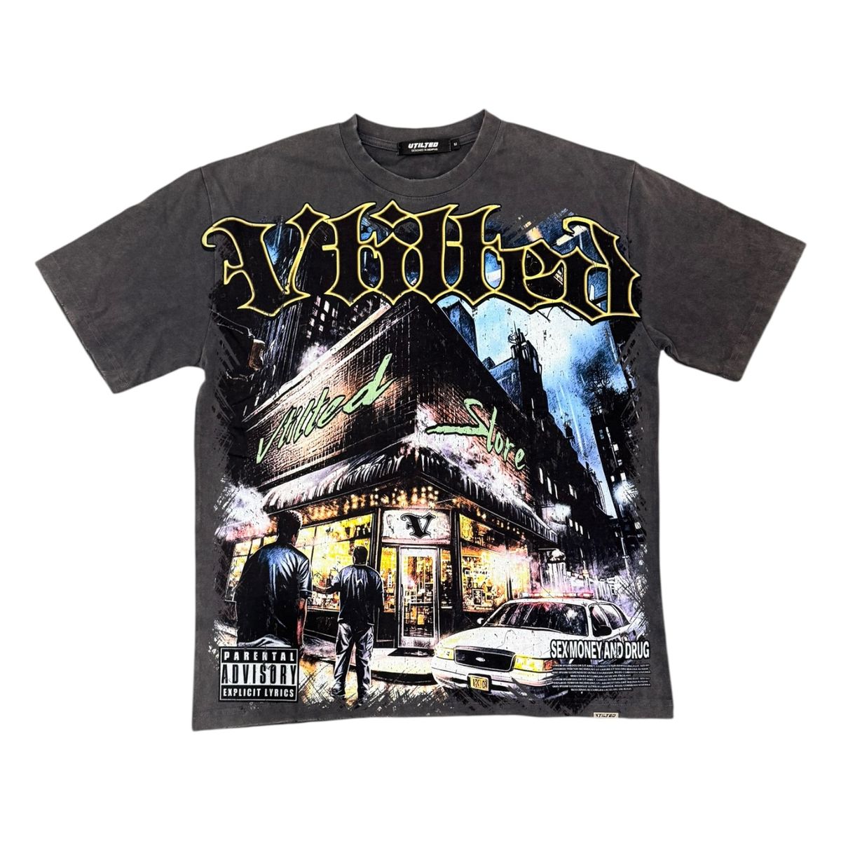 Vtilited Blackout T-Shirt - Black