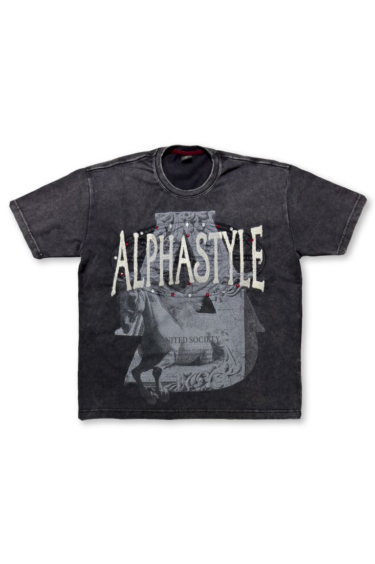 Alpha Style Crest Tee - Graphic