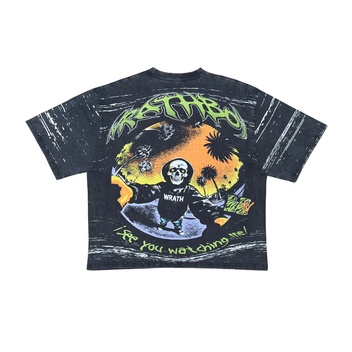 Wrathboy Skeleton T-Shirt - Oversized Fit